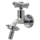 🧺 Torneira Multiuso de Parede Curta C-31 com 1/4 de Volta |